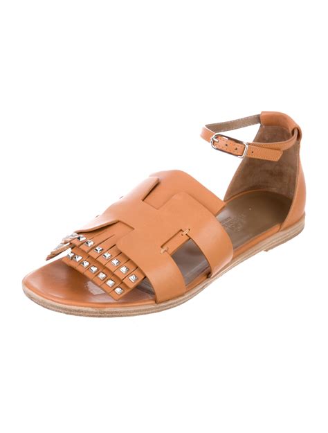 Hermès Studded Takara Sandals .